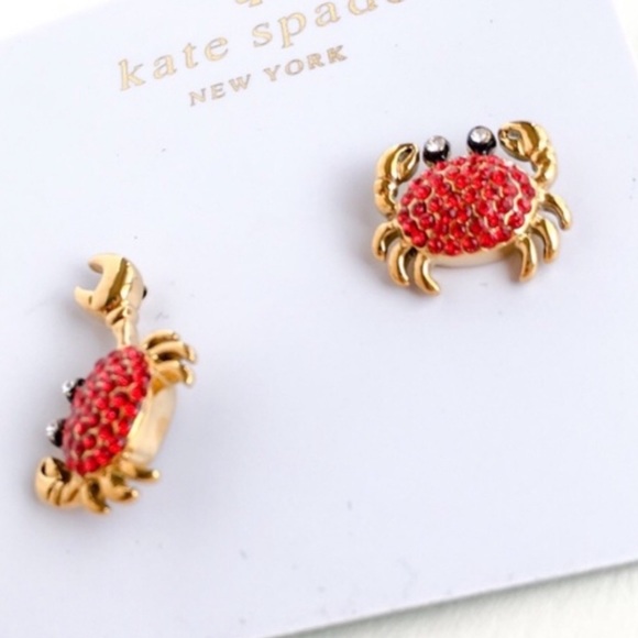 kate spade Jewelry Kate Spade Shore Thing Crab Earrings Poshmark